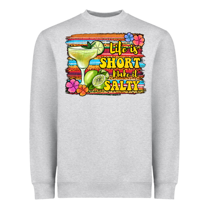 Life Is Short Make It Salty Heavyweight Sweatshirt by Jasminsmagicworld | Teevron