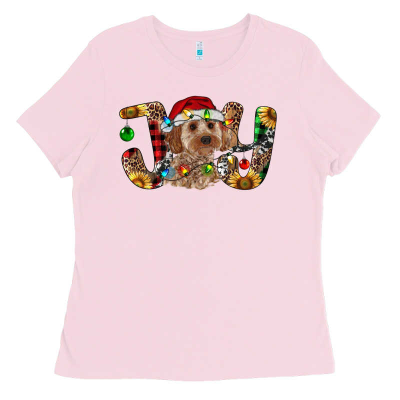 Cockapoo Christmas Joy Ladies Tee by RanaPortraitStore | Teevron