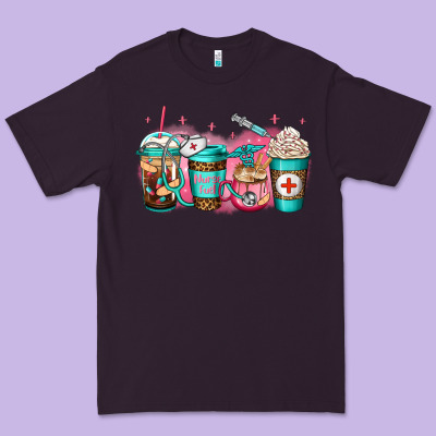 Nurse Fuel Coffee Premium Tee Designed By Jasminsmagicworld