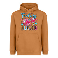 Meerkat feeling lucky valentine's day olivia Heavyweight Hoodie - OliviaCreatesArt