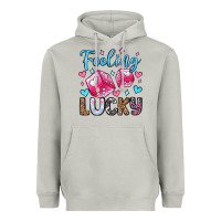 Moon Dust feeling lucky valentine's day olivia Heavyweight Hoodie - OliviaCreatesArt