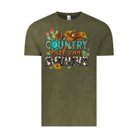 Vintage Olive a country girl can survive Vintage Tee - MaliasSmallBusiness