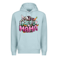 Blue Mist One hoppy mama Easter Day Premium Hoodie - CowGirlArtShop