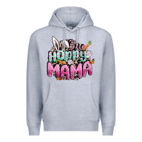 Heather Grey One hoppy mama Easter Day Premium Hoodie - CowGirlArtShop