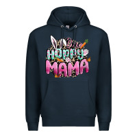 Navy One hoppy mama Easter Day Premium Hoodie - CowGirlArtShop