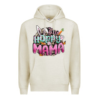 Oatmeal Heather One hoppy mama Easter Day Premium Hoodie - CowGirlArtShop