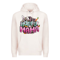 Pale Pink One hoppy mama Easter Day Premium Hoodie - CowGirlArtShop