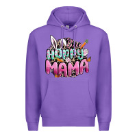 Purple One hoppy mama Easter Day Premium Hoodie - CowGirlArtShop