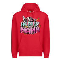 Red One hoppy mama Easter Day Premium Hoodie - CowGirlArtShop