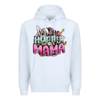 White One hoppy mama Easter Day Premium Hoodie - CowGirlArtShop