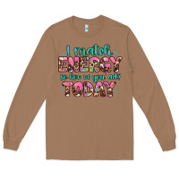 Toasted Coconut i match energy so how we gon' act Long Sleeve Tee - Artiststas