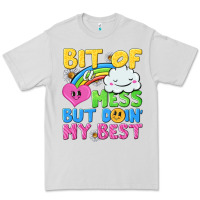 Dove Grey bit of a mess but doin my best Premium Tee - NancyCooperArtShop