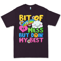 Plum bit of a mess but doin my best Premium Tee - NancyCooperArtShop
