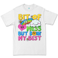 White bit of a mess but doin my best Premium Tee - NancyCooperArtShop