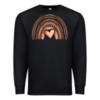 Black melanin rainbow Premium Sweatshirt - OliviaCreatesArt
