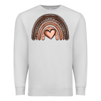 Dove Grey melanin rainbow Premium Sweatshirt - OliviaCreatesArt