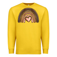 Lemon melanin rainbow Premium Sweatshirt - OliviaCreatesArt