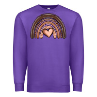 Purple melanin rainbow Premium Sweatshirt - OliviaCreatesArt