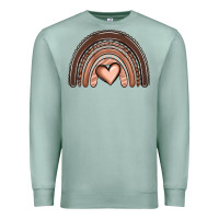Seafoam melanin rainbow Premium Sweatshirt - OliviaCreatesArt