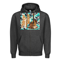 Charcoal Heather fueled by coffee and country music Zipper Hoodie - TumblerDesignByShophia