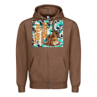 Chestnut fueled by coffee and country music Zipper Hoodie - TumblerDesignByShophia