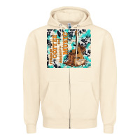 Sandshell fueled by coffee and country music Zipper Hoodie - TumblerDesignByShophia