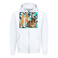 White fueled by coffee and country music Zipper Hoodie - TumblerDesignByShophia