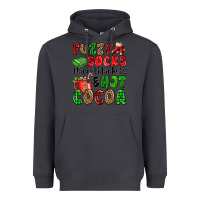 Smoke fuzzy socks flannel blankets and hot cocoa Heavyweight Hoodie - OliviaCreatesArt