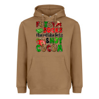 Toasted Coconut fuzzy socks flannel blankets and hot cocoa Heavyweight Hoodie - OliviaCreatesArt