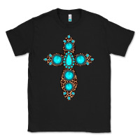Black gemstone leopard cross Classic Tee - JahusDesignShop
