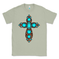 Matcha gemstone leopard cross Classic Tee - JahusDesignShop