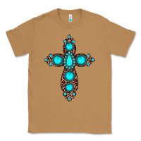 Toasted Coconut gemstone leopard cross Classic Tee - JahusDesignShop