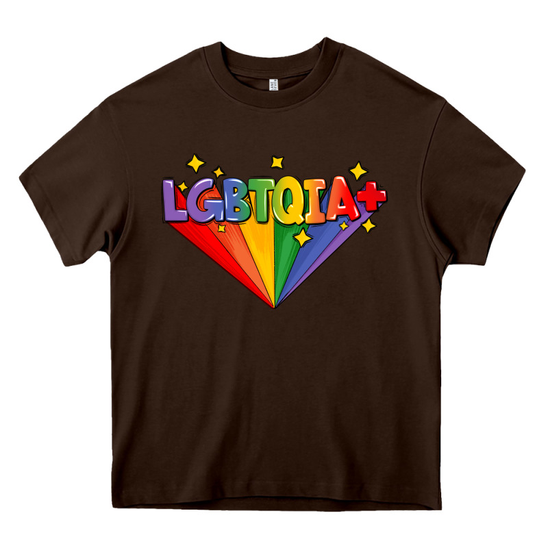 Lgbtqıa  Pride Week Heavy Core Tee by AdoDesignShop | Teevron
