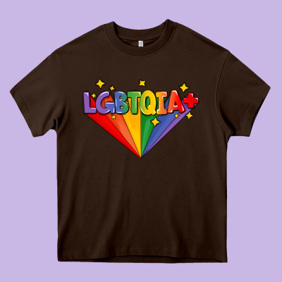 Lgbtqıa  Pride Week Heavy Core Tee Designed By Adodesignshop
