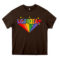Chocolate Brown lgbtqıa  pride week Heavy Core Tee - AdoDesignShop