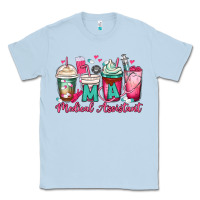 Dusty Blue ma medical assistant coffee cups Classic Tee - MaliasSmallBusiness