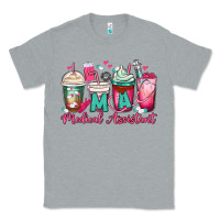 Heather Grey ma medical assistant coffee cups Classic Tee - MaliasSmallBusiness