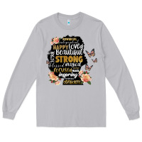 Moon Dust black woman silhouette Long Sleeve Tee - Artiststas