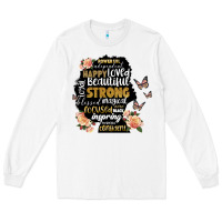 White black woman silhouette Long Sleeve Tee - Artiststas