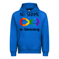 Cobalt no Shame Stimming Urban Hoodie - CowhideDigitalArt