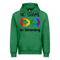 Emerald no Shame Stimming Urban Hoodie - CowhideDigitalArt
