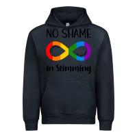 Navy no Shame Stimming Urban Hoodie - CowhideDigitalArt