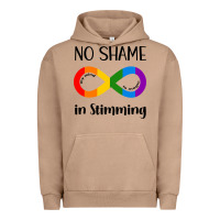 Pigment Burro no Shame Stimming Urban Hoodie - CowhideDigitalArt