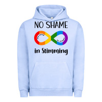Pigment Grape Ice no Shame Stimming Urban Hoodie - CowhideDigitalArt