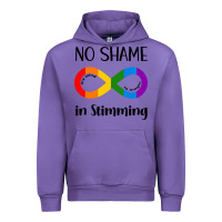 Tulip no Shame Stimming Urban Hoodie - CowhideDigitalArt