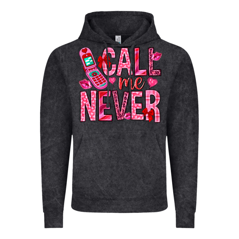 Call Me Never Vintage Hoodie by NancyCooperArtShop | Teevron