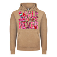 Vintage Coffee call me never Vintage Hoodie - NancyCooperArtShop