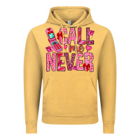 Vintage Mustard call me never Vintage Hoodie - NancyCooperArtShop