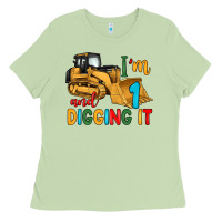 Matcha i'm 1 and digging it Ladies Tee - Artiststas