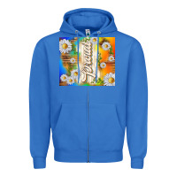 True Royal proud with daisies Zipper Hoodie - TumblerDesignByShophia